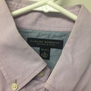 Banana republic purple dress shirt